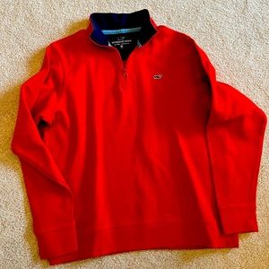 Vineyard vines youth red pullover